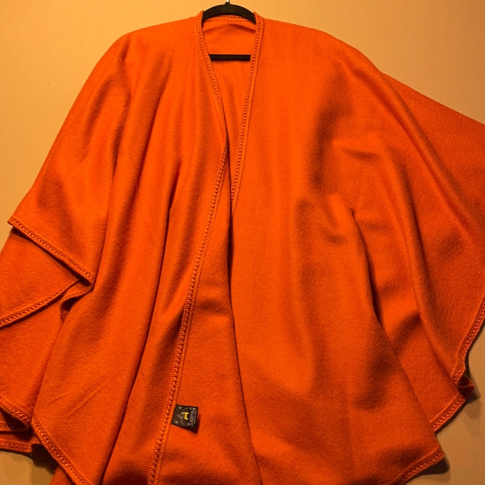 Alpaca connection Wrap, Terracotta